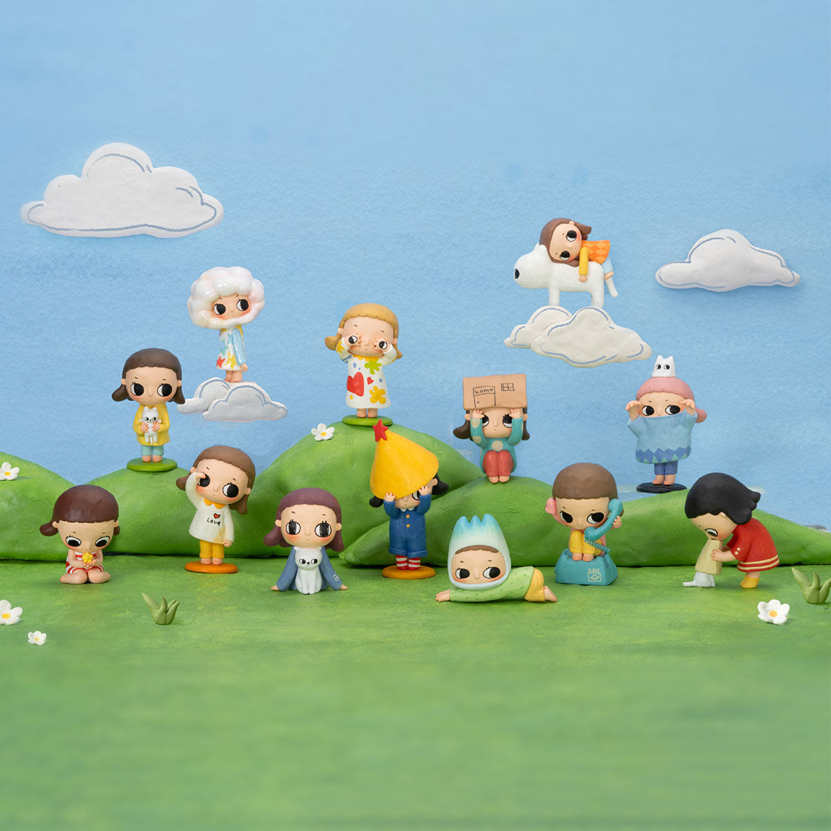 Nyota's Fluffy Life Series Figures – Top Canvas