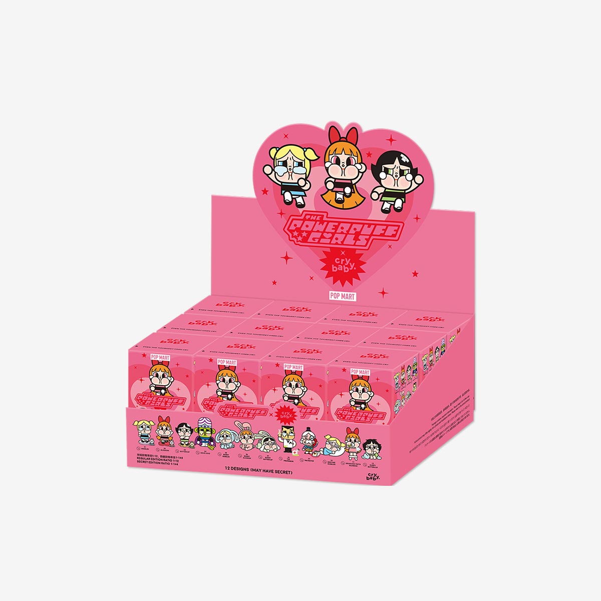 ポップマート CRYBABY ワイルドバットキューティーシリーズ ビニールプラッ CRYBABY Wild but Cutie Series - Vinyl Plush Pendant Blind