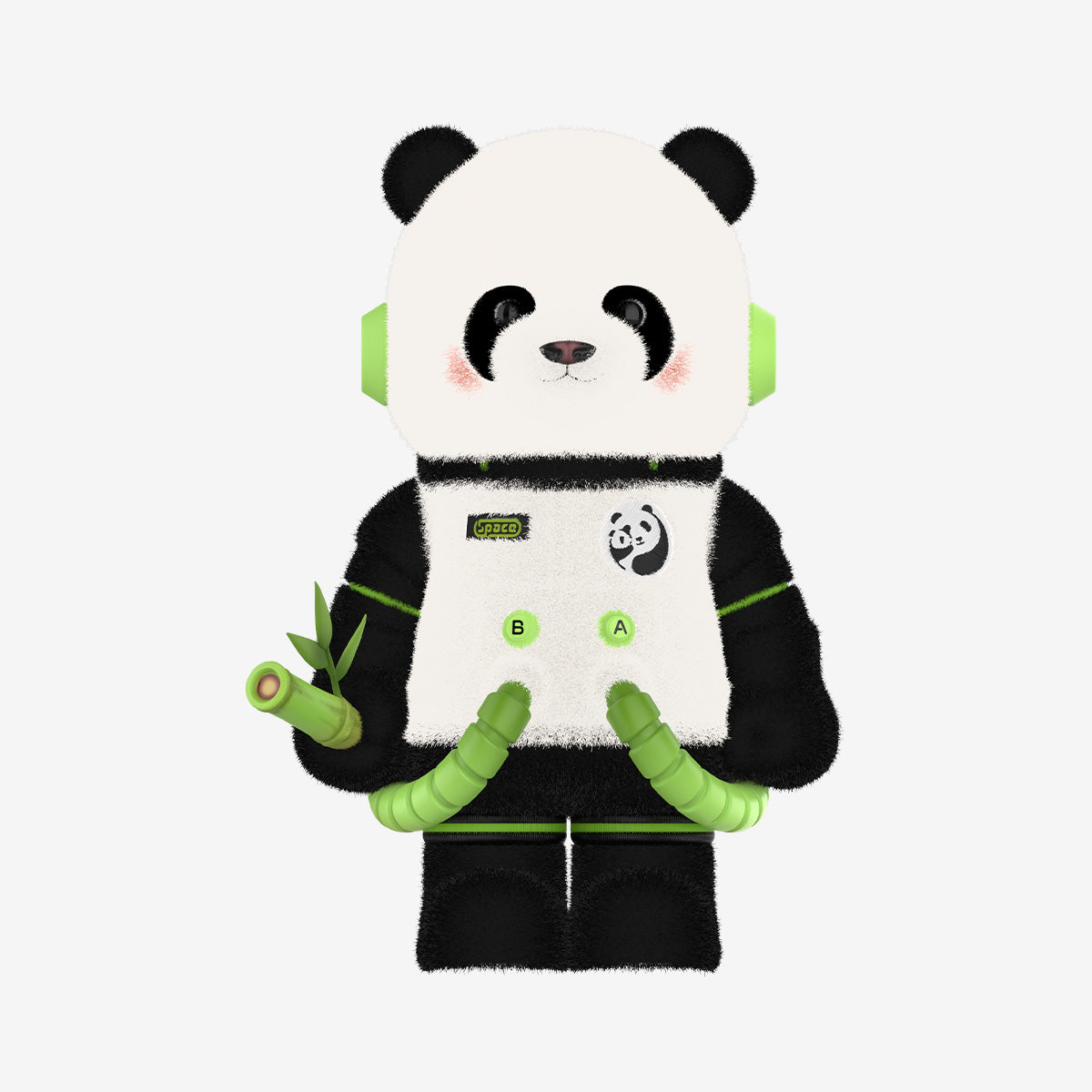 MEGA SPACE MOLLY 400% PANDA – Top Canvas