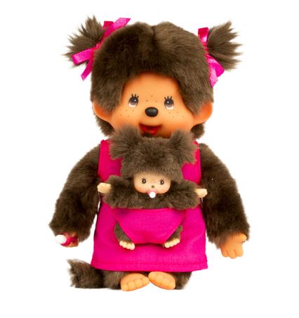 Monchhichi Mother Care Pink Plush Toy 236200