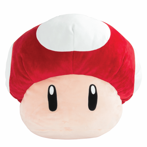 Super Mario Jumbo Mushroom Plush 22" T12985