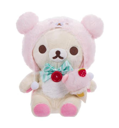 Korilakkuma Ice Cream Plush, 13.5 inch Medium Plush US10097