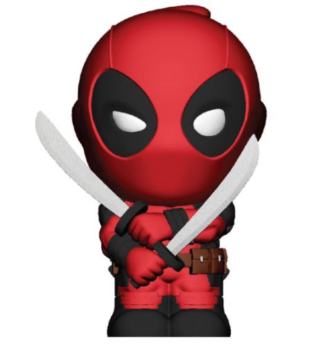 Deadpool with Two Swords PVC Figural Coin Bank 69166
