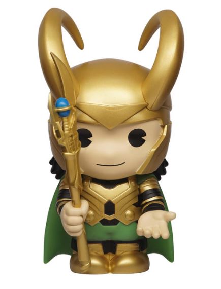Marvel Loki PVC Figural Coin Bank 69189