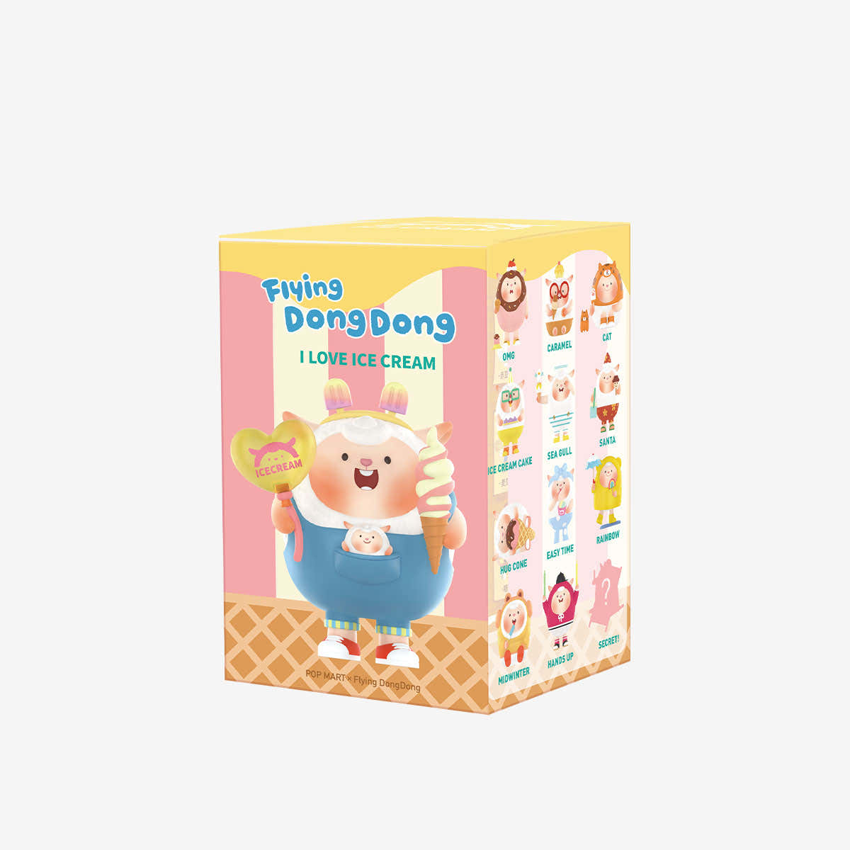 Flying DongDong I Love Ice Cream Series – Top Canvas