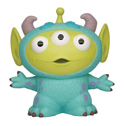 Toy Story Alien Remix Sulley PVC Figural Coin Bank 29643