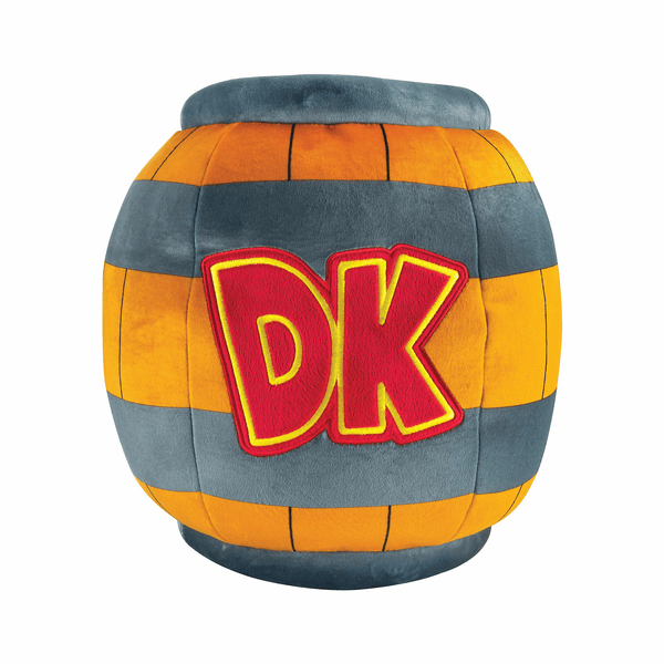 Donkey Kong Barrel Mega Plush 15" T12732