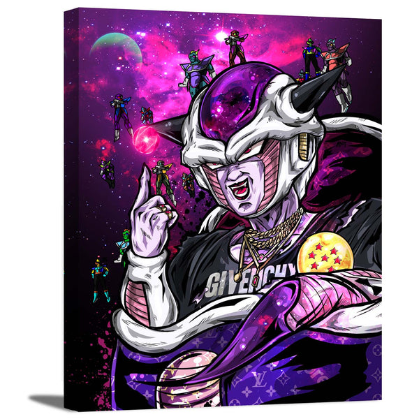 Universe Fighter Canvas Wall Art